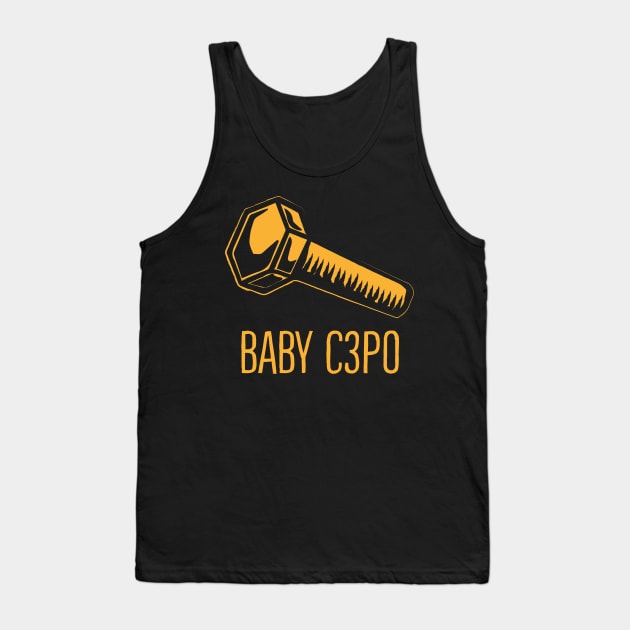 baby c3po Tank Top by PAINTMONKEYS